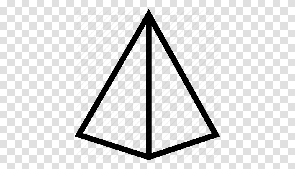 Belief Geometry Mason Pyramid Icon, Triangle, Lighting, Silhouette Transparent Png
