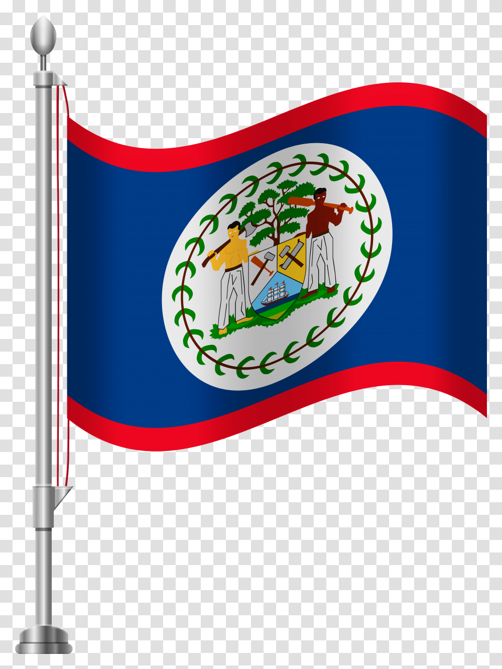 Belize Flag Clip Art, Apparel, Cap, Hat Transparent Png