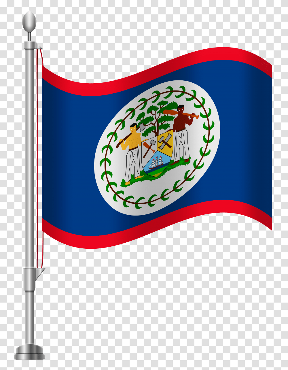 Belize Flag Clip Art, Apparel, Hat, Cap Transparent Png