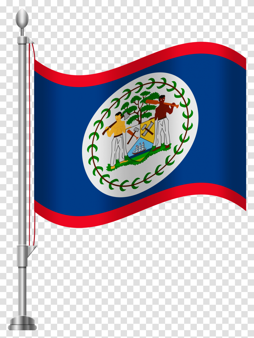 Belize Flag Puerto Rican Flag Clipart, Apparel, Cap, Hat Transparent Png