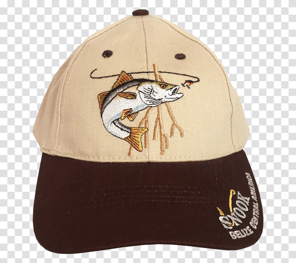 Belize Snook Fish Cap Baseball Cap, Apparel, Hat, Bird Transparent Png