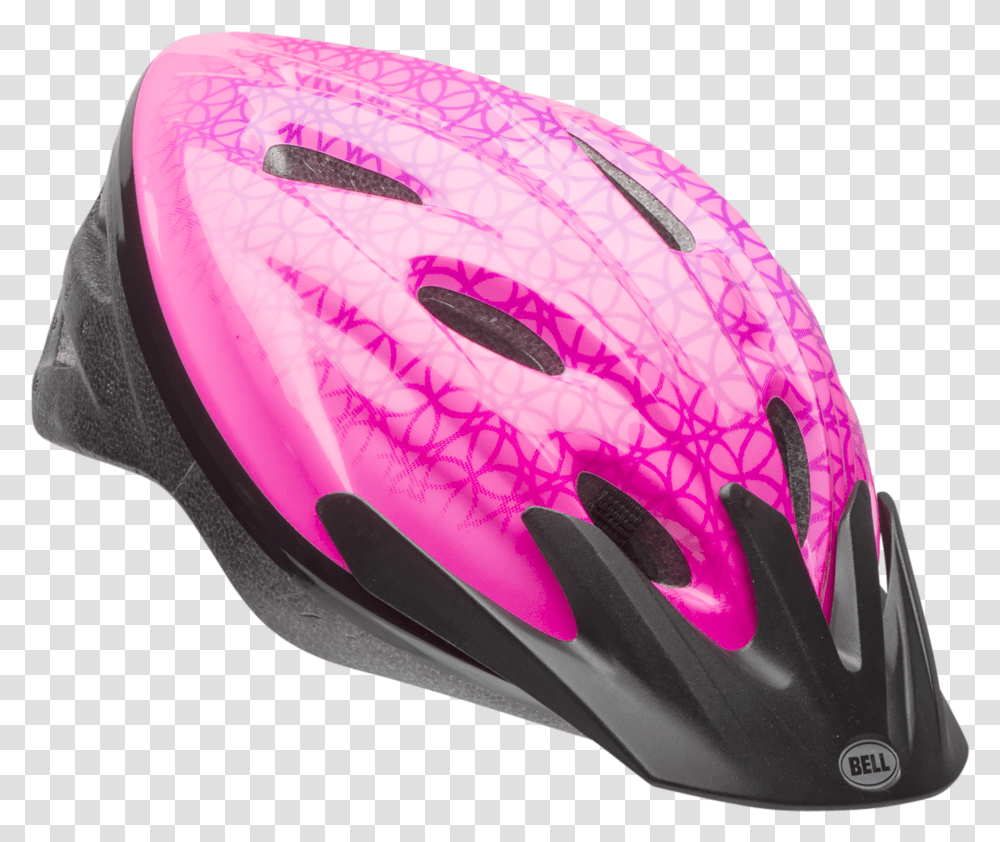 Bell Cicada Prismatic Bike Helmet Pink Bicycle Helmet, Clothing, Apparel, Crash Helmet Transparent Png