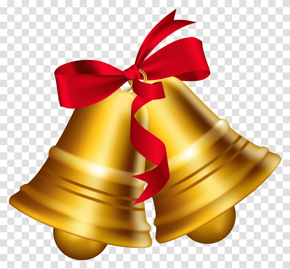 Bell Clipart Christmas Bow Pencil And In Color Bell Transparent Png