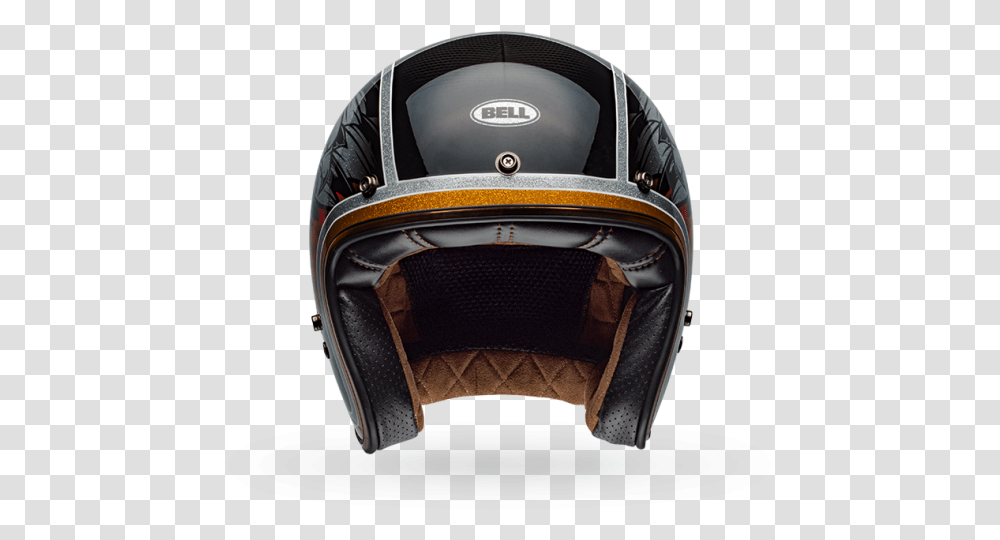Bell Custom 500 Carbon Osprey Gloss Black Helmet Front Motorcycle Helmet, Apparel, Crash Helmet, Hardhat Transparent Png