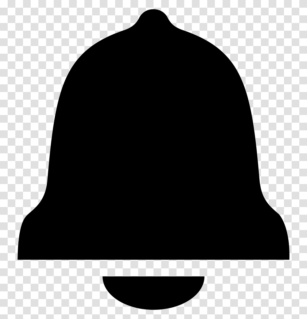 Bell Full Comments Youtube Bell Icon, Silhouette, Baseball Cap, Hat Transparent Png