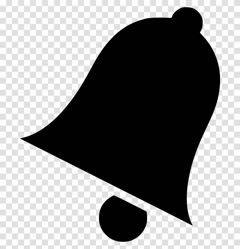 Bell Icon Free Clipart Download, Silhouette, Apparel, Stencil Transparent Png