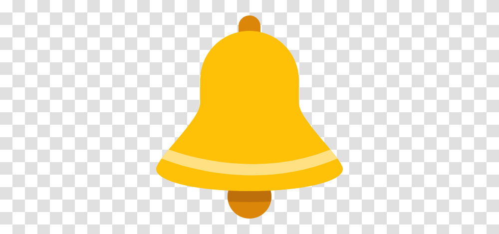 Bell Icon Youtube Notification Bell Yellow, Clothing, Apparel, Baseball Cap, Hat Transparent Png