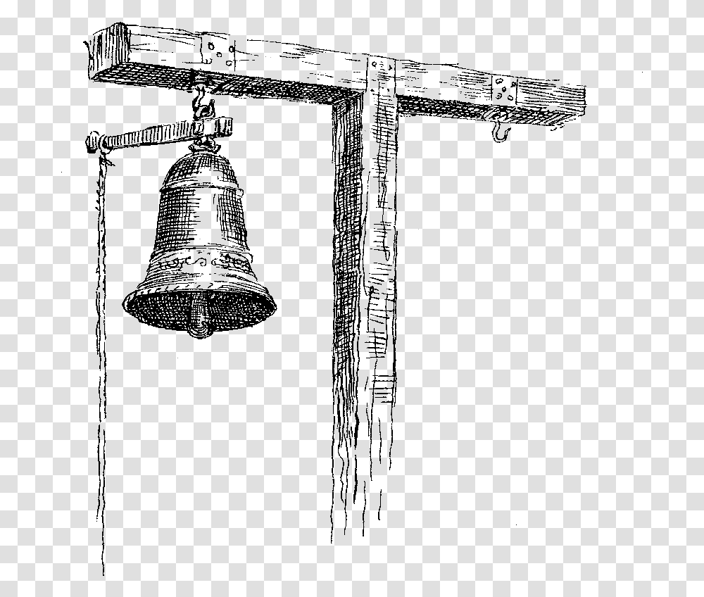Bell Image Vintage Illustration Church Bell, Nature, Outdoors, Night, Outer Space Transparent Png