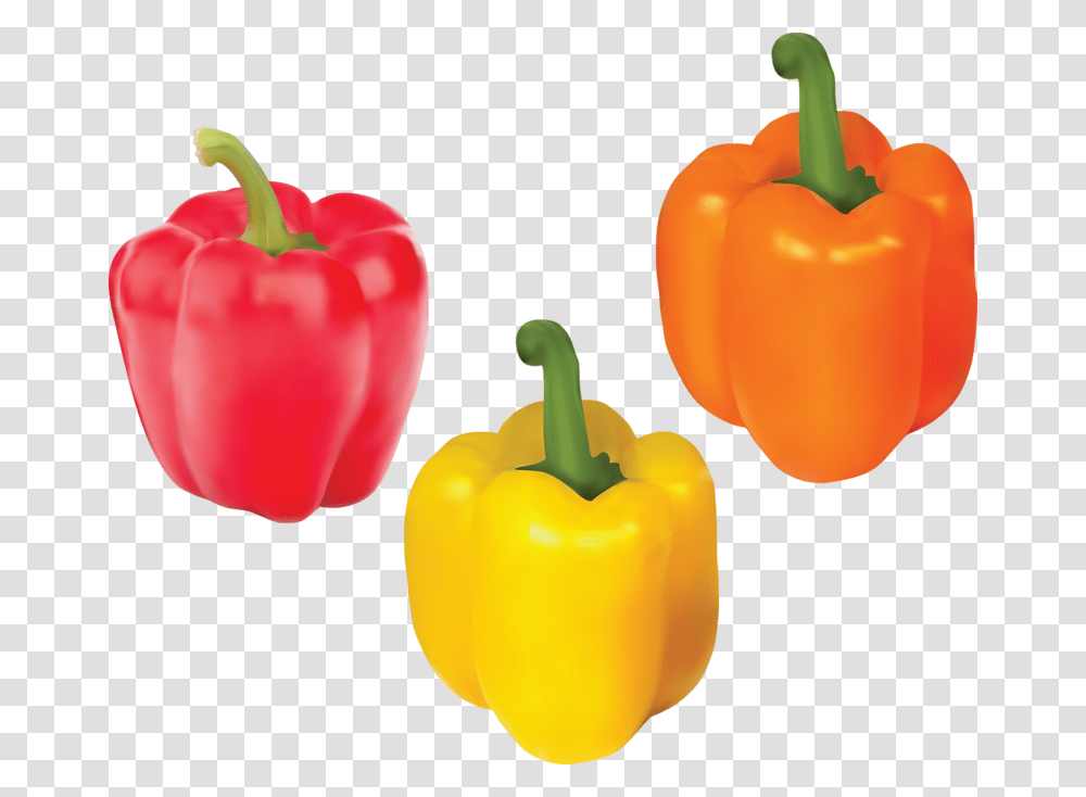 Bell Pepper Clipart Bell Pepper, Plant, Vegetable, Food Transparent Png