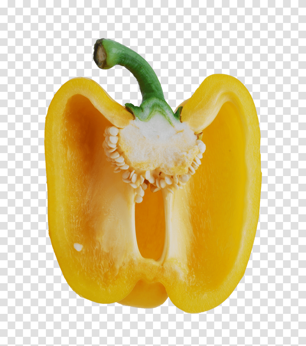 Bell Pepper Half Image, Vegetable, Plant, Food, Orange Transparent Png