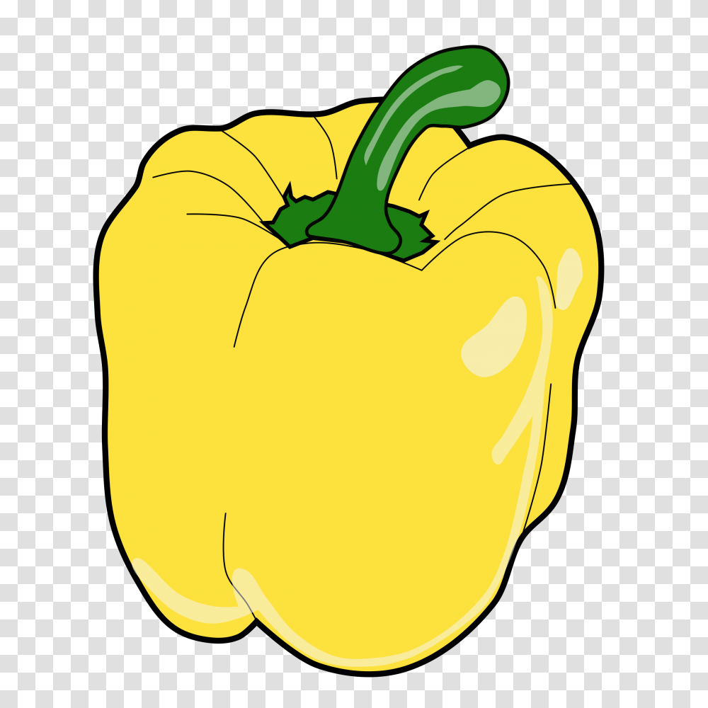 Bell Pepper Vegetable Yellow Pepper Food Clip Art, Plant Transparent Png