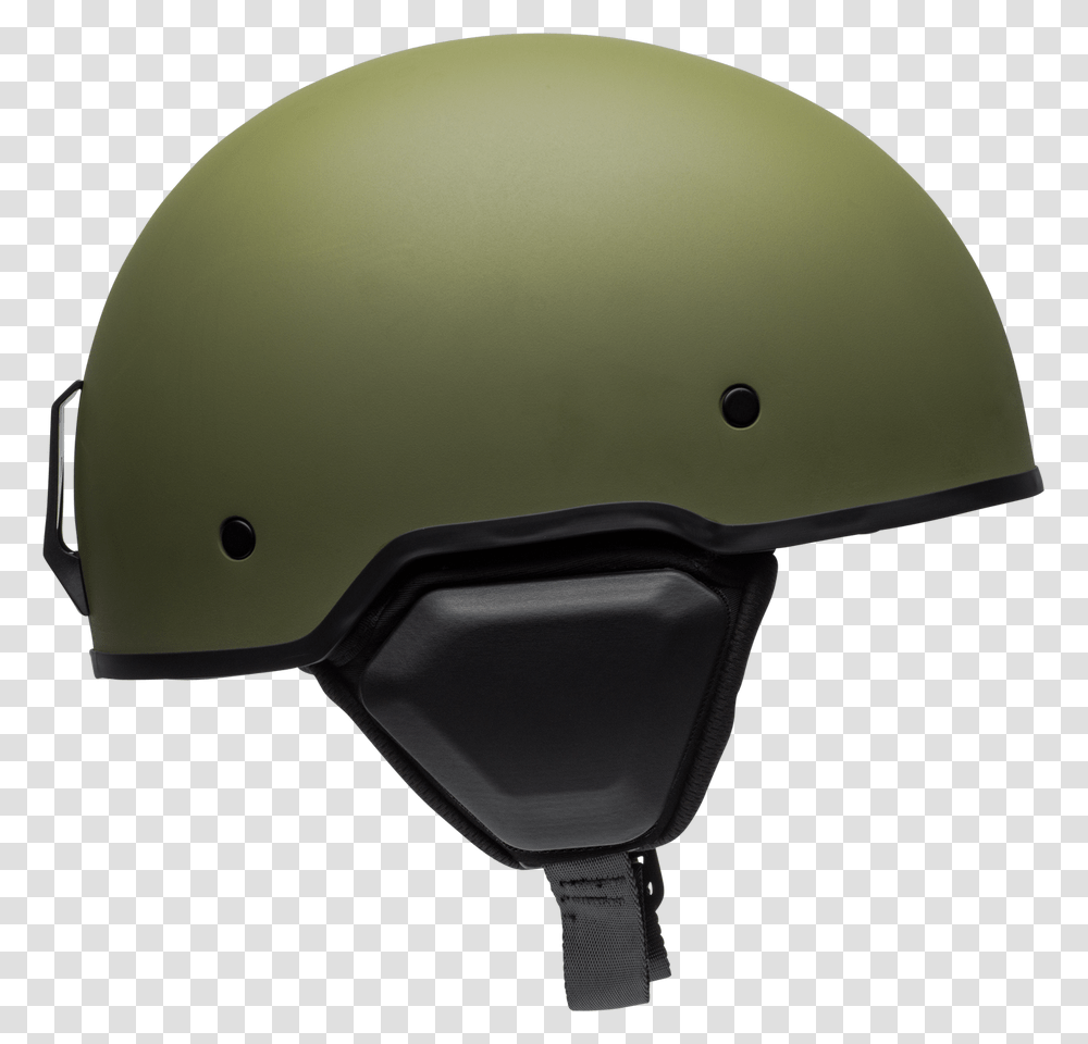 Bell Recon Army Green Motorcycle Helmet, Apparel, Crash Helmet, Sunglasses Transparent Png
