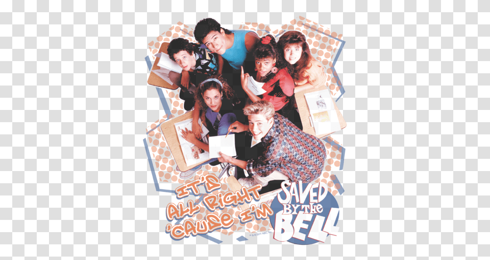 Bell Saved Cast Pullover Hoodie Ebay Saved By The Bell, Poster, Advertisement, Person, Collage Transparent Png