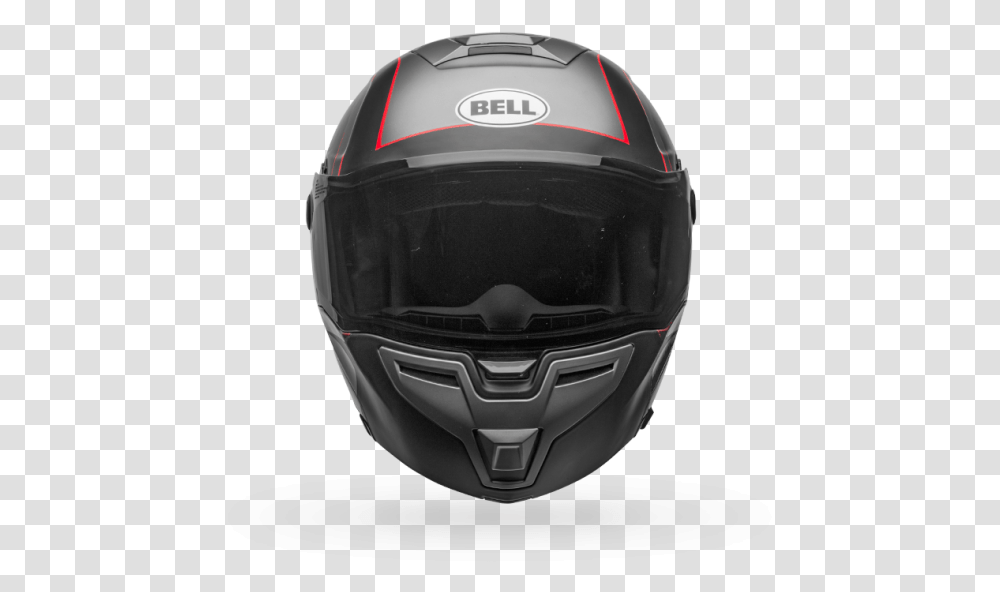 Bell Srt Modular Hart Luck Glossmatte Charcoalwhitered Hartluck Bell Srt Modular, Apparel, Helmet, Crash Helmet Transparent Png