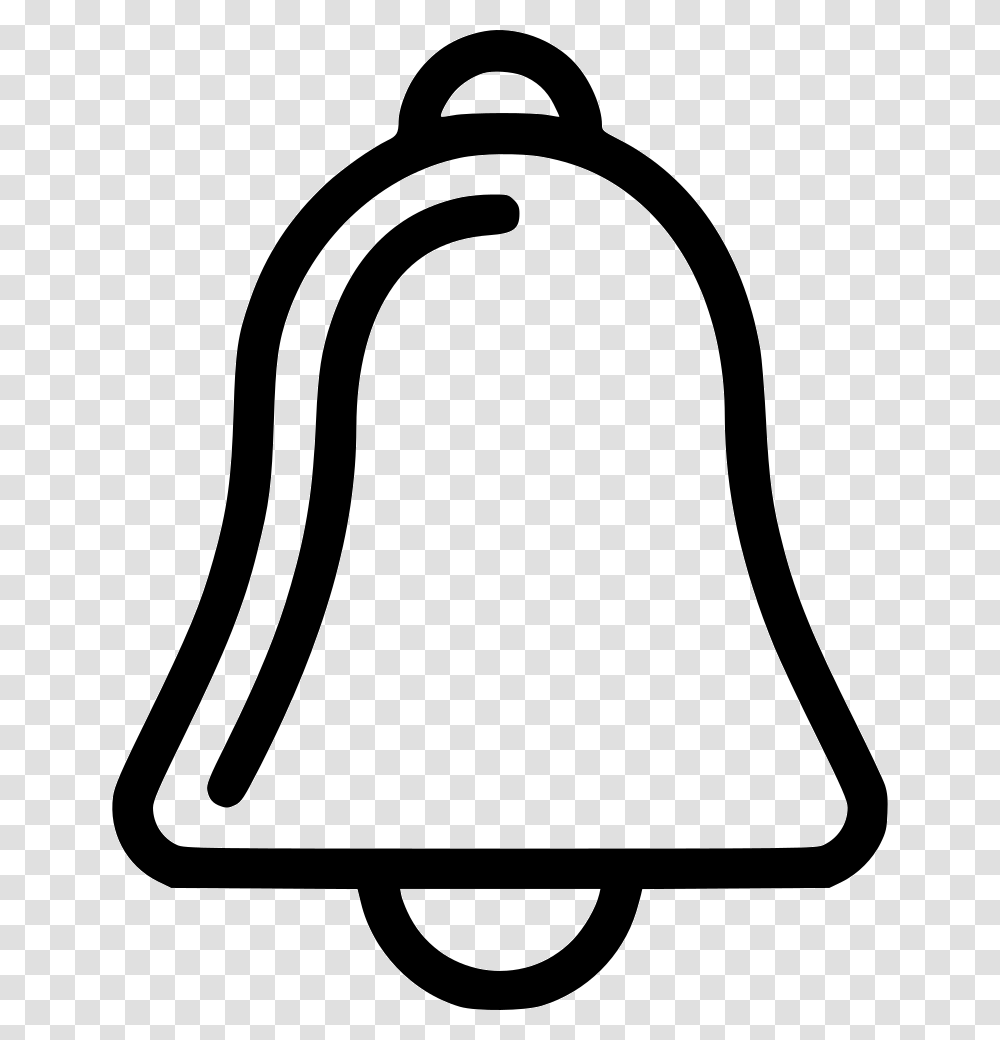 Bell Svg Icon Free Onlinewebfonts Jingle Icon Background Free Bell, Label, Stencil, Chair Transparent Png