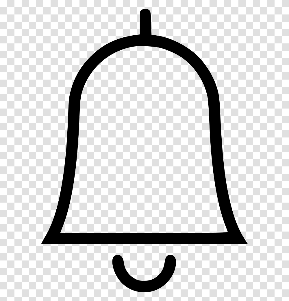 Bell Svg Icon Free Onlinewebfonts Bell White Notification Bell, Stencil Transparent Png