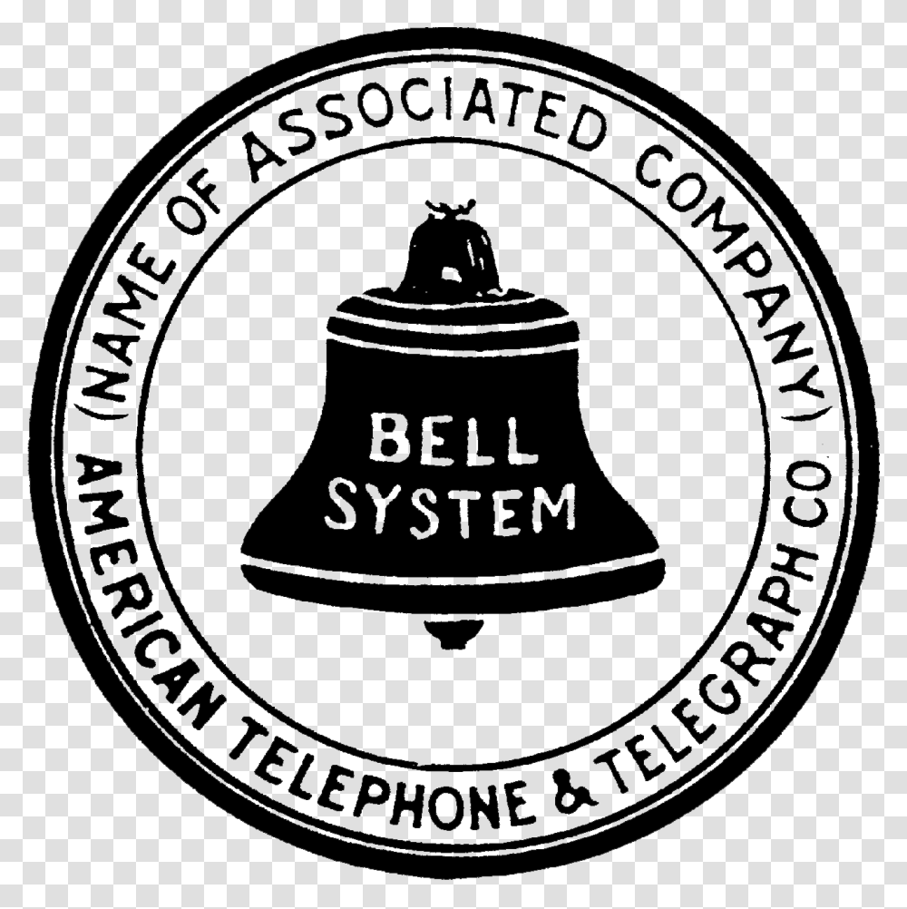 Bell System Hires 1921 Logo Bell Telephone Company, Trademark, Label Transparent Png
