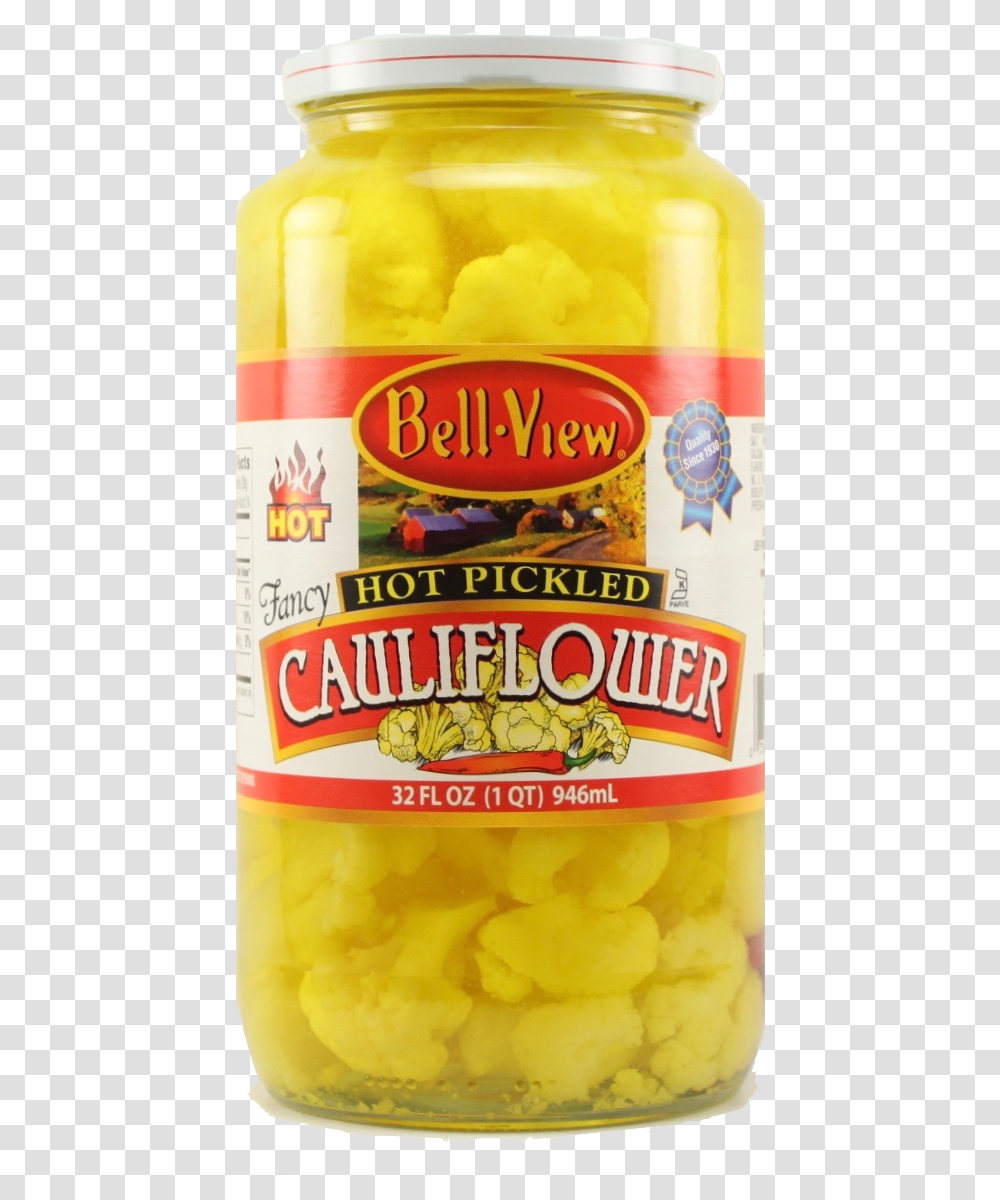 Bell View Mild Cauliflower, Food, Beer, Relish, Pickle Transparent Png