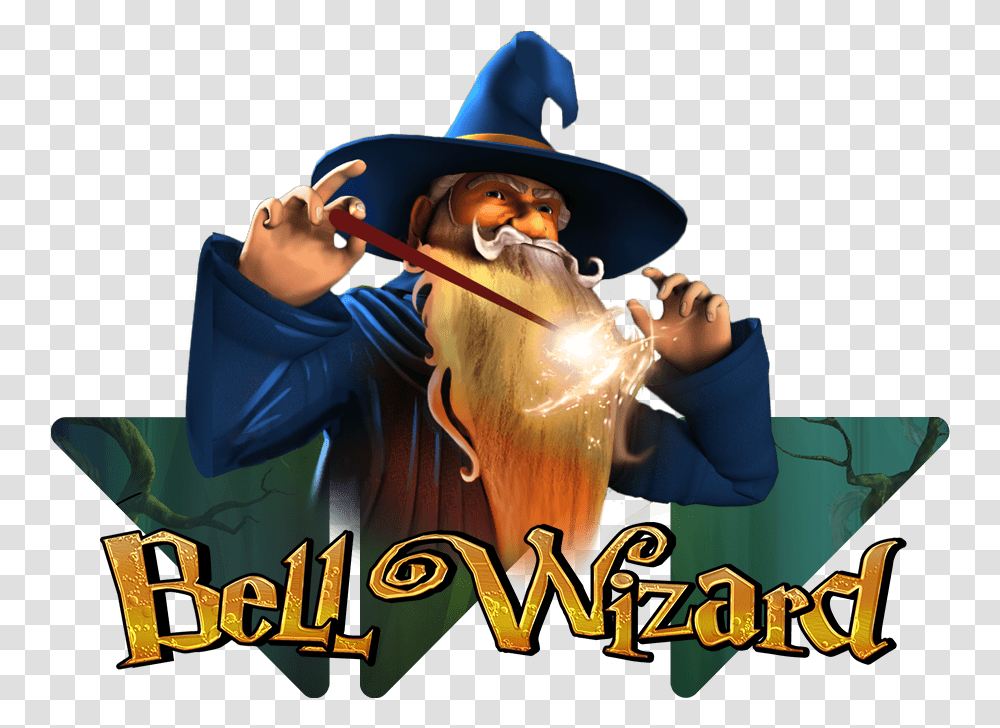 Bell Wizard, Hat, Apparel, Person Transparent Png
