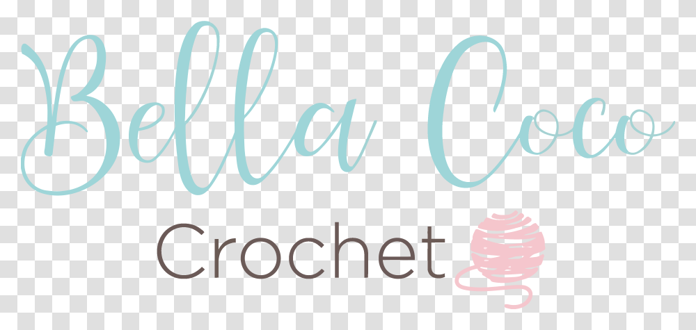 Bella Coco Crochet Calligraphy, Word, Alphabet, Handwriting Transparent Png