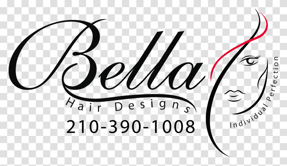 Bella Hair Designs 210 Frizerski Salon, Handwriting, Calligraphy, Alphabet Transparent Png