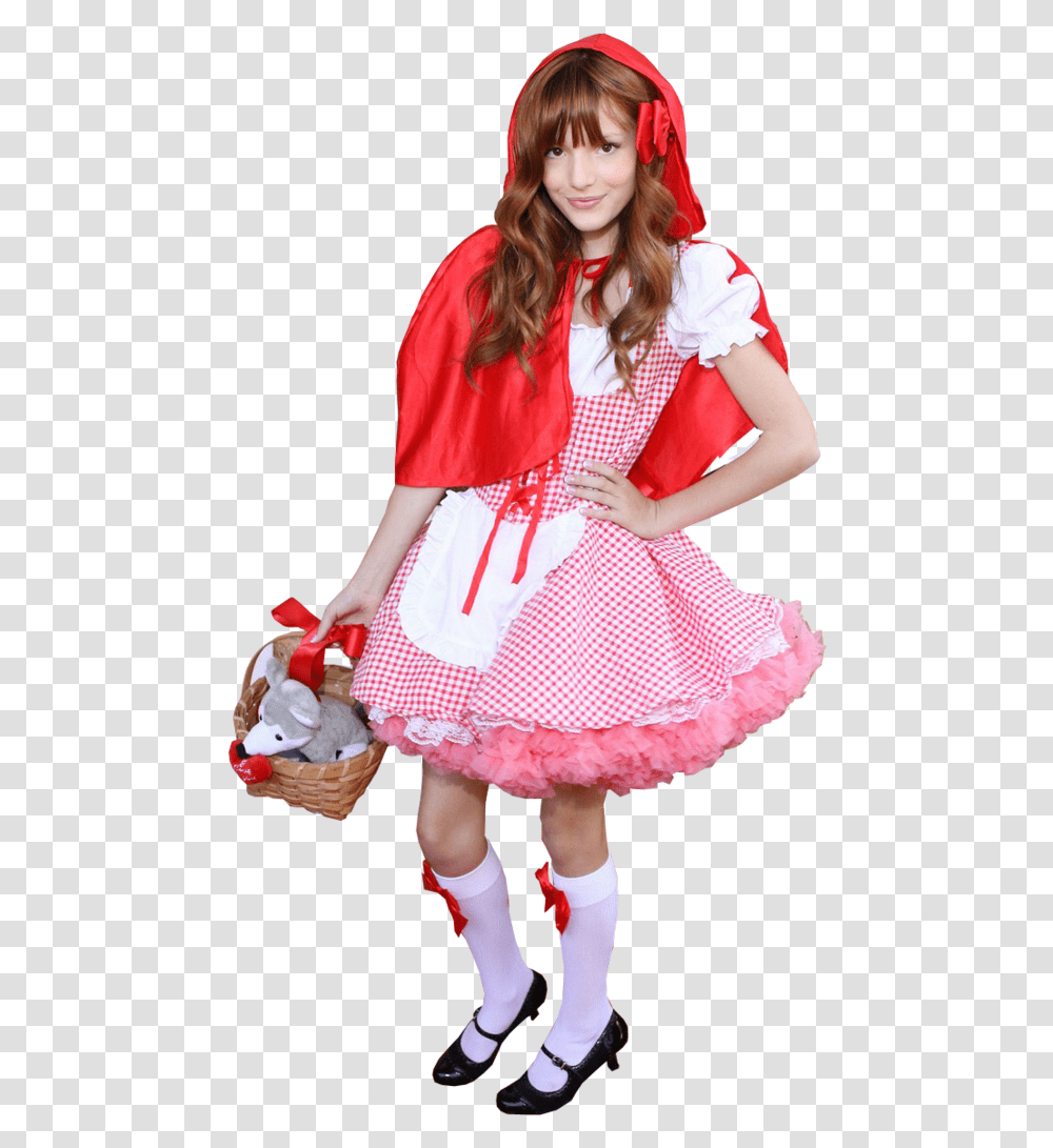 Bella Thorne Little Red Riding, Skirt, Person, Texture Transparent Png