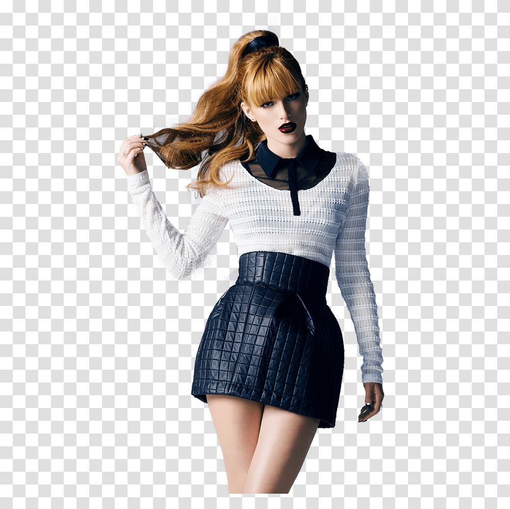 Bella Thorne No Background, Sleeve, Long Sleeve, Person Transparent Png
