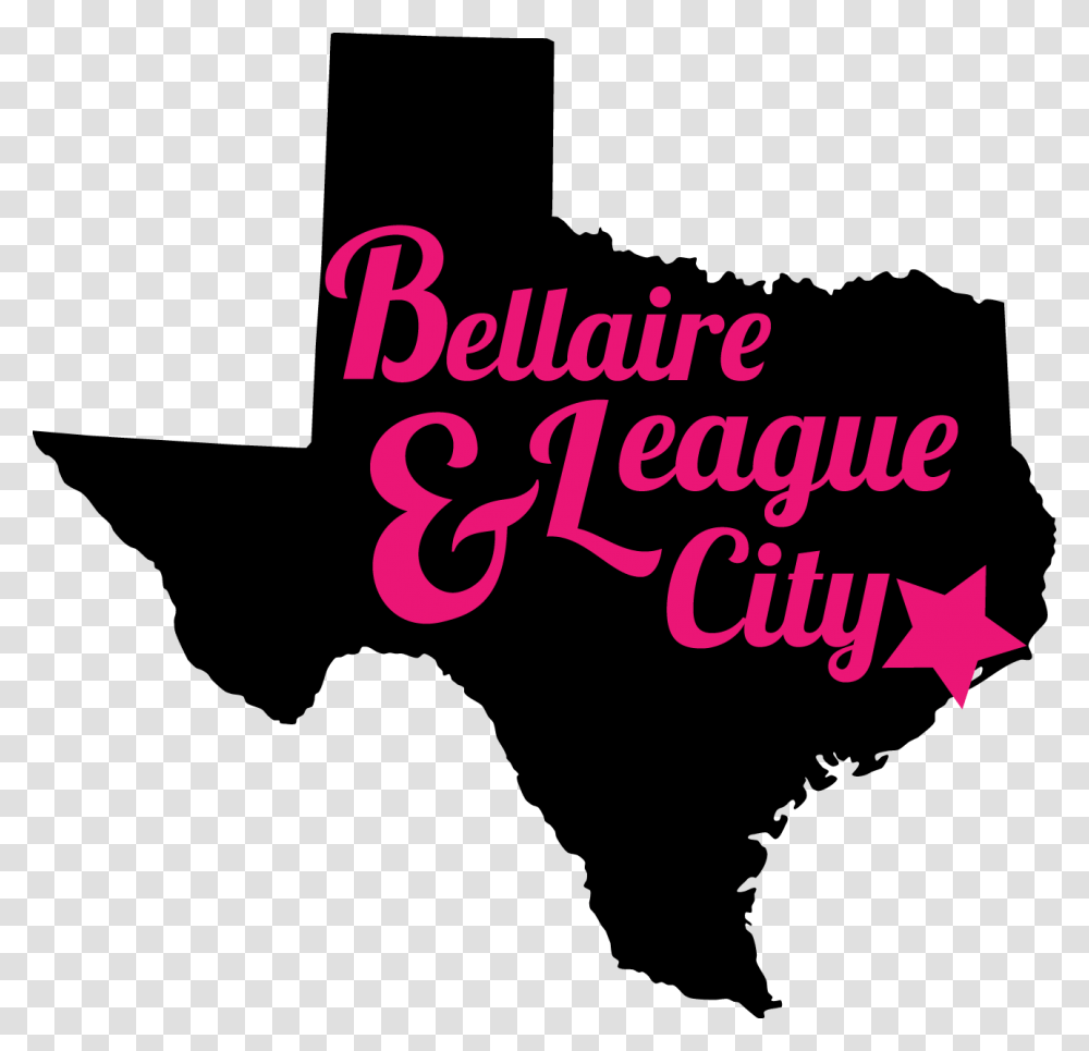 Bellaireleague City Vector Texas Map, Alphabet, Logo Transparent Png