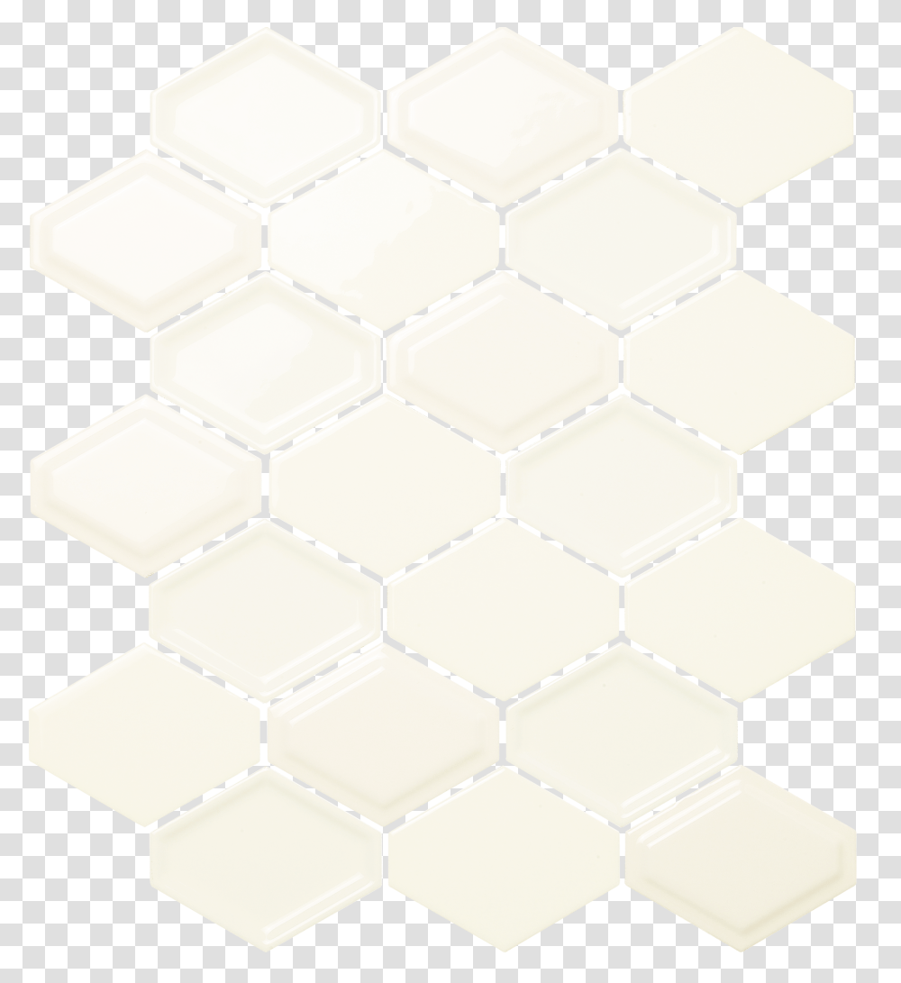 Bellavita Tile Novahex Eggshell Mosaic, Pattern, Rug, Soccer Ball, Football Transparent Png