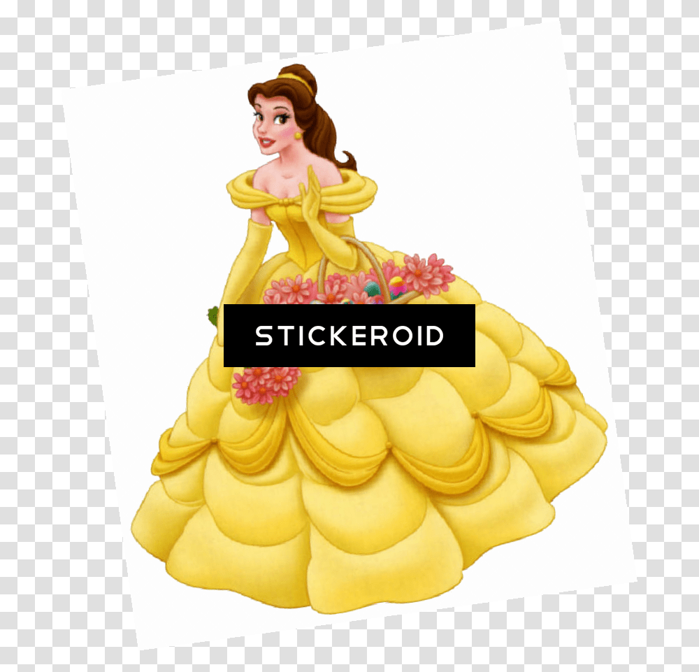Belle And Beast Beauty Disney The Disney Princess Belle, Performer, Leisure Activities, Dance Pose Transparent Png