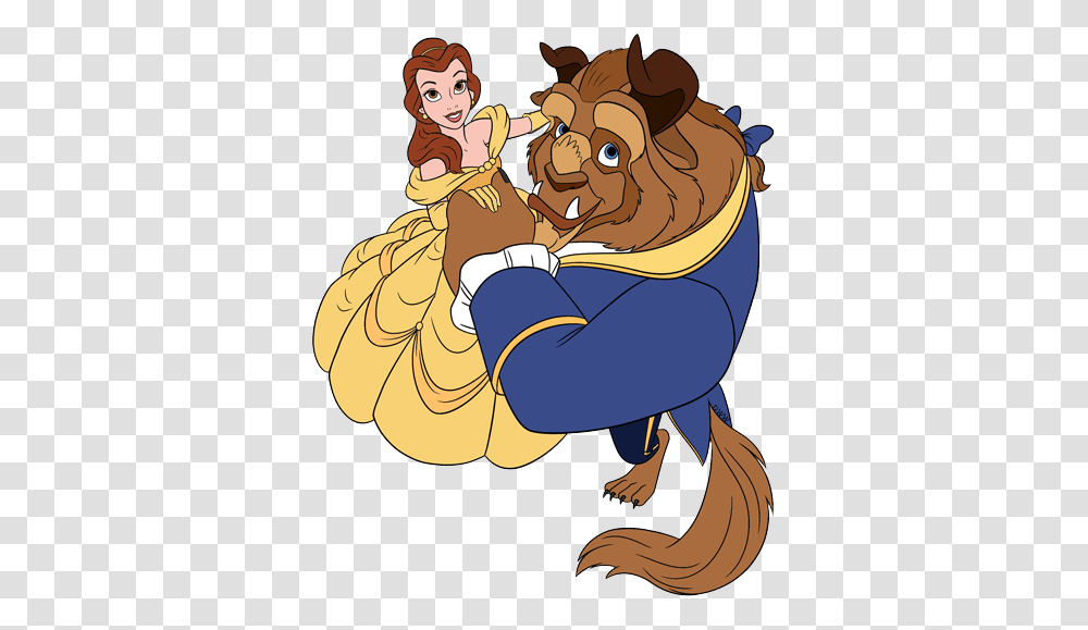 Belle And The Beast Clip Art Disney Clip Art Galore, Animal, Outdoors, Kneeling, Doctor Transparent Png