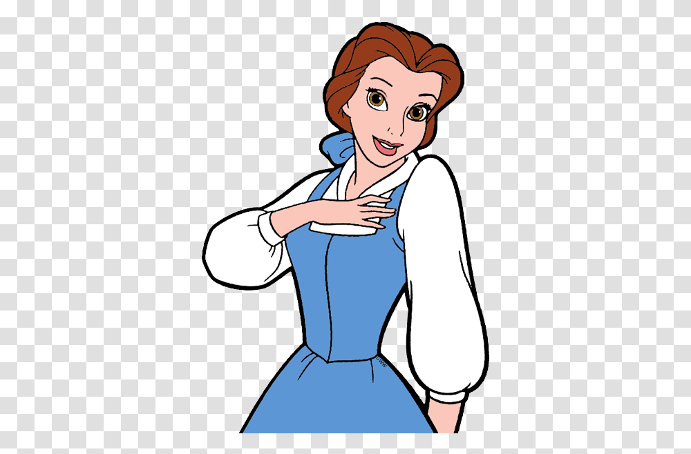 Belle Beauty And The Beast Wedding Dress Clip Art, Person, Female, Woman Transparent Png