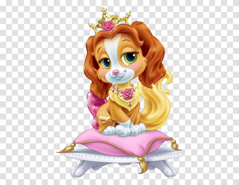 Belle Disney Princess Pets, Figurine, Toy, Doll Transparent Png