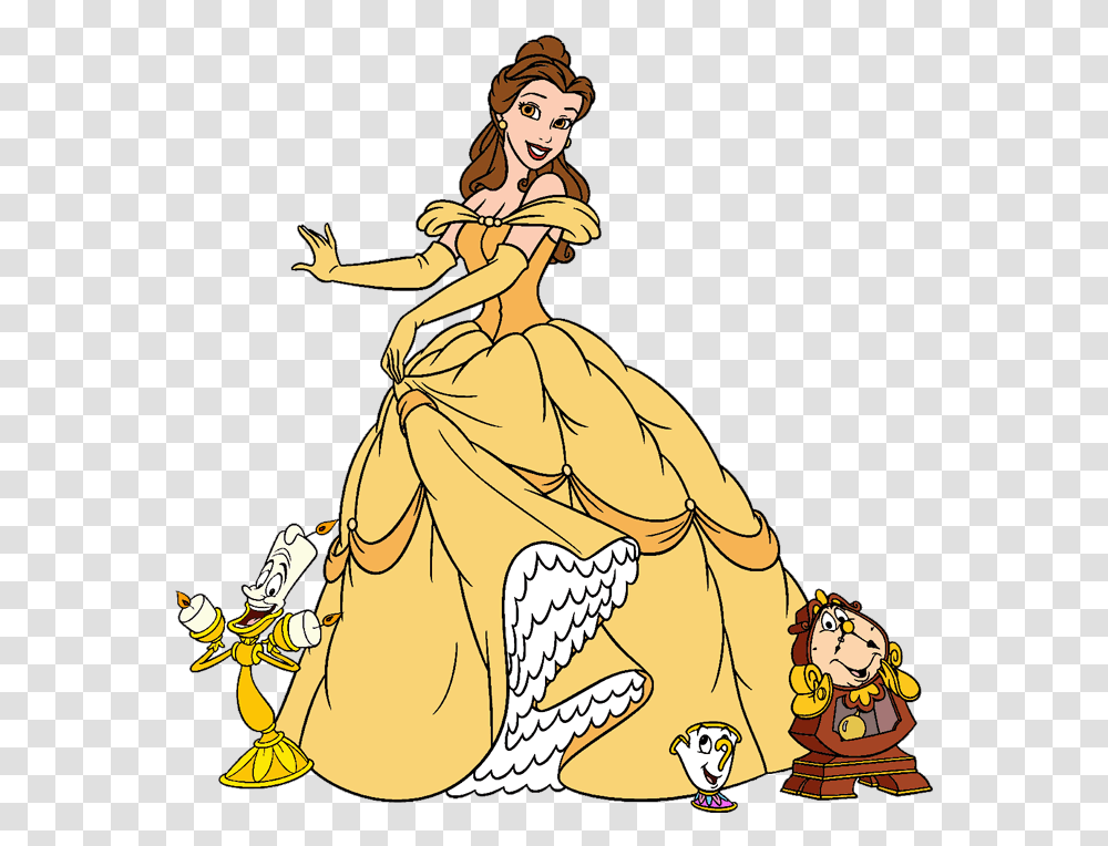 Belle Lumiere And Cogsworth, Person, Leisure Activities, Dance Pose Transparent Png