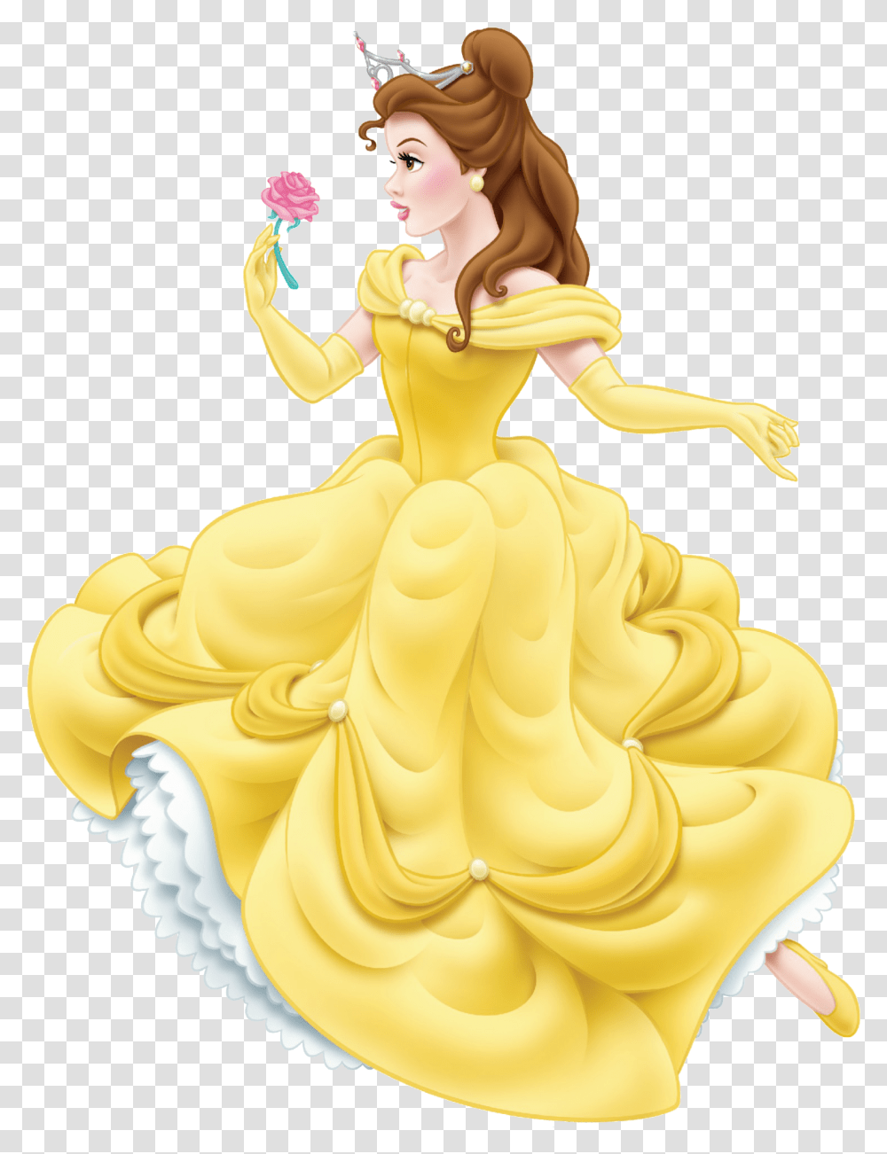 Belle With Book Clipart Graphic Free Stock Bellegallery, Person, Food, Cream, Dessert Transparent Png