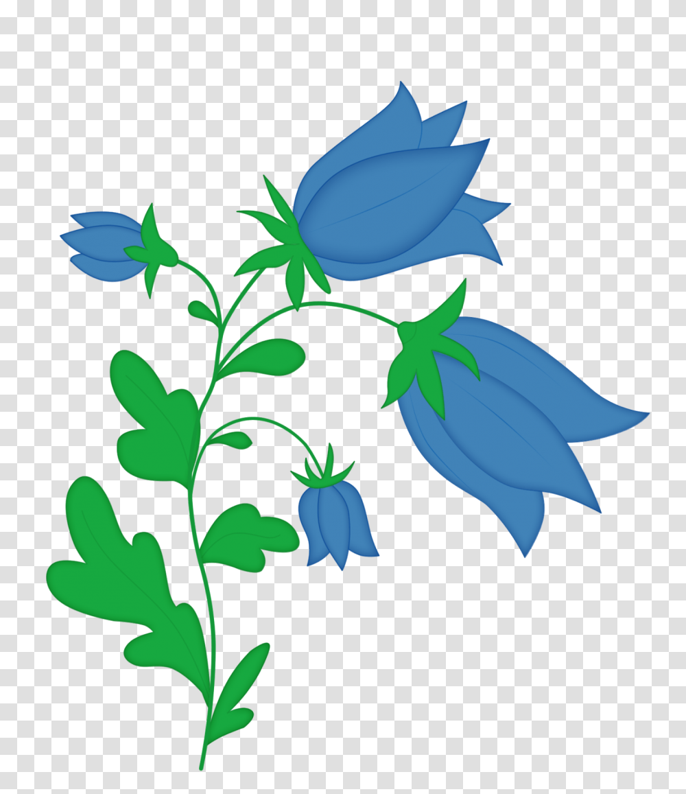 Bellflower, Leaf, Plant, Green, Blossom Transparent Png