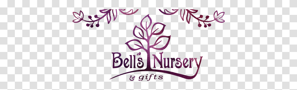 Bells Nursery And Gifts Bell Nursery Logo, Text, Rug, Graphics, Art Transparent Png