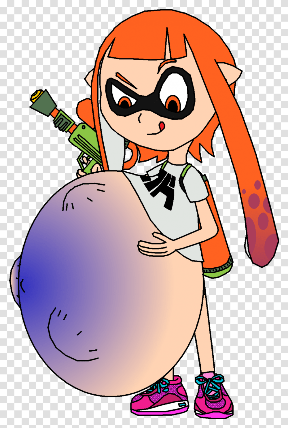 Belly Transprent Free Download Splatoon Vore, Bomb, Weapon, Drawing Transparent Png