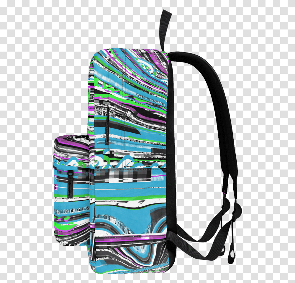 Beloved Glitch Classic Backpack Backpack, Accessories, Bag, Handbag, Purse Transparent Png