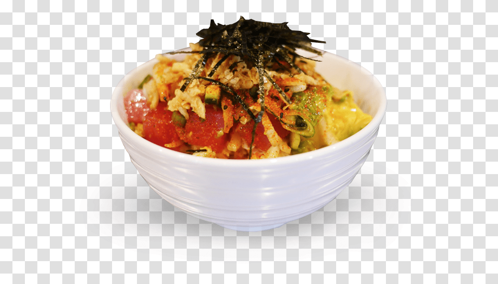Below 40 Ahi Tuna Below 40 Poke Bowl, Pasta, Food, Meal, Dish Transparent Png
