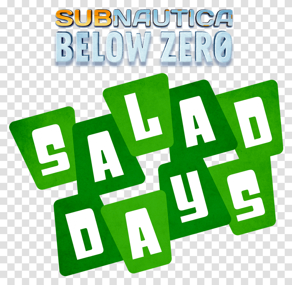Below Zero Salad Days Update Subnautica Below Zero Salad Days, Word, Text, Alphabet, First Aid Transparent Png