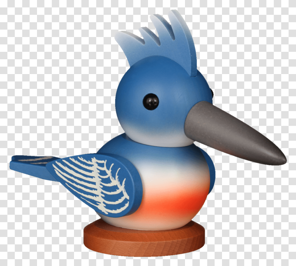 Belted Kingfisher Ulbricht Signing Piece Duck, Toy, Bird, Animal, Bluebird Transparent Png