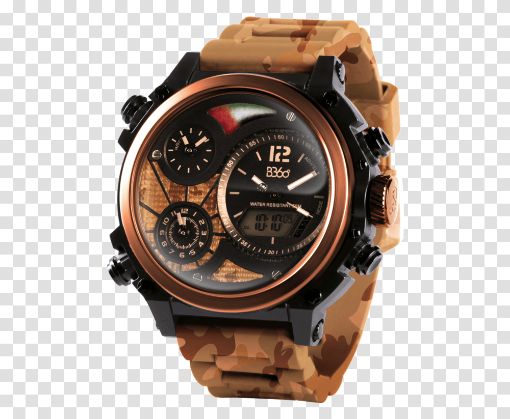 Bemirates Army Gold Watch Watch Strap, Wristwatch, Clock Tower, Architecture, Building Transparent Png