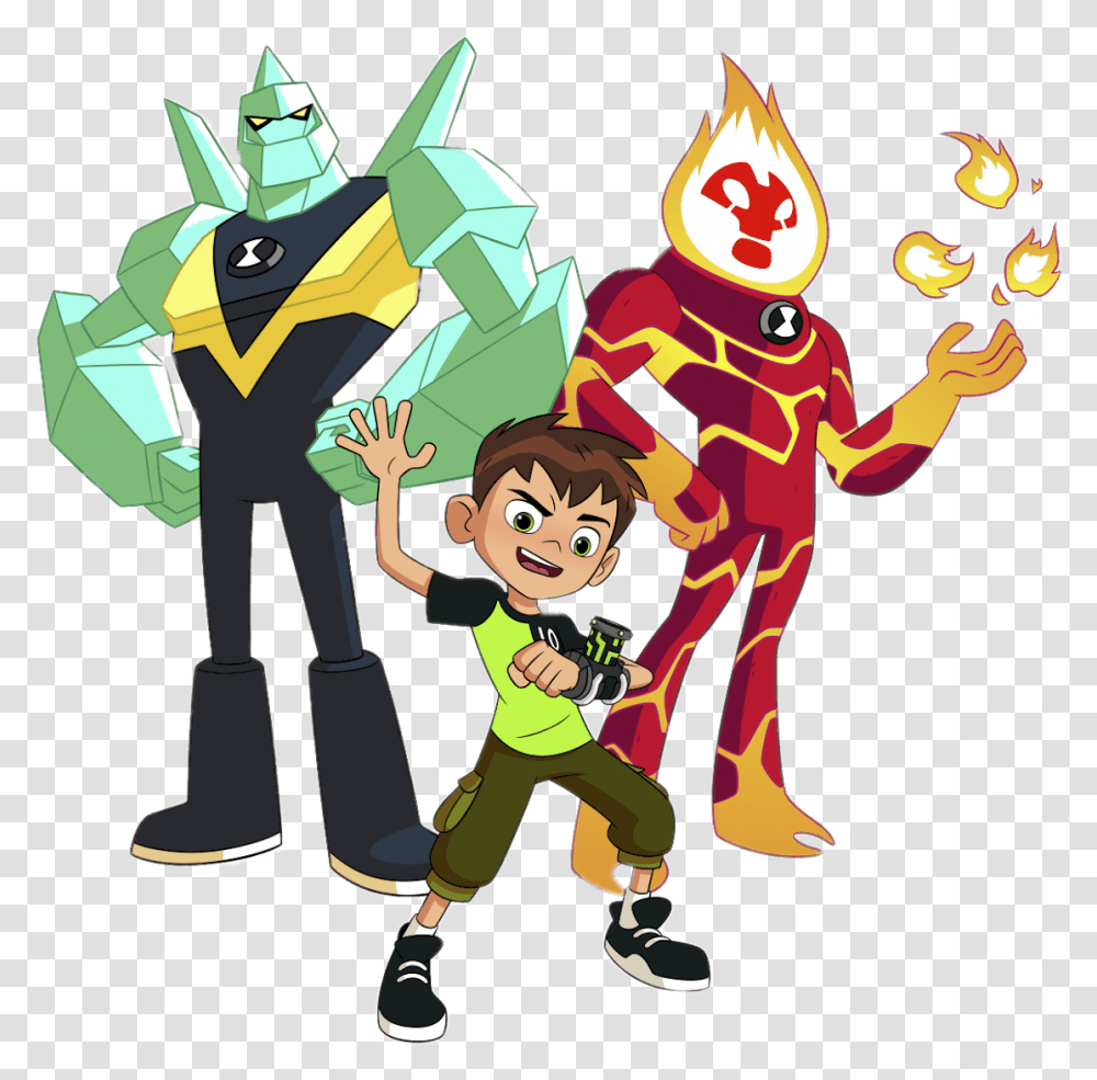 Ben 10 And Aliens Aliens Ben 10, Person, Performer, Plant, People Transparent Png
