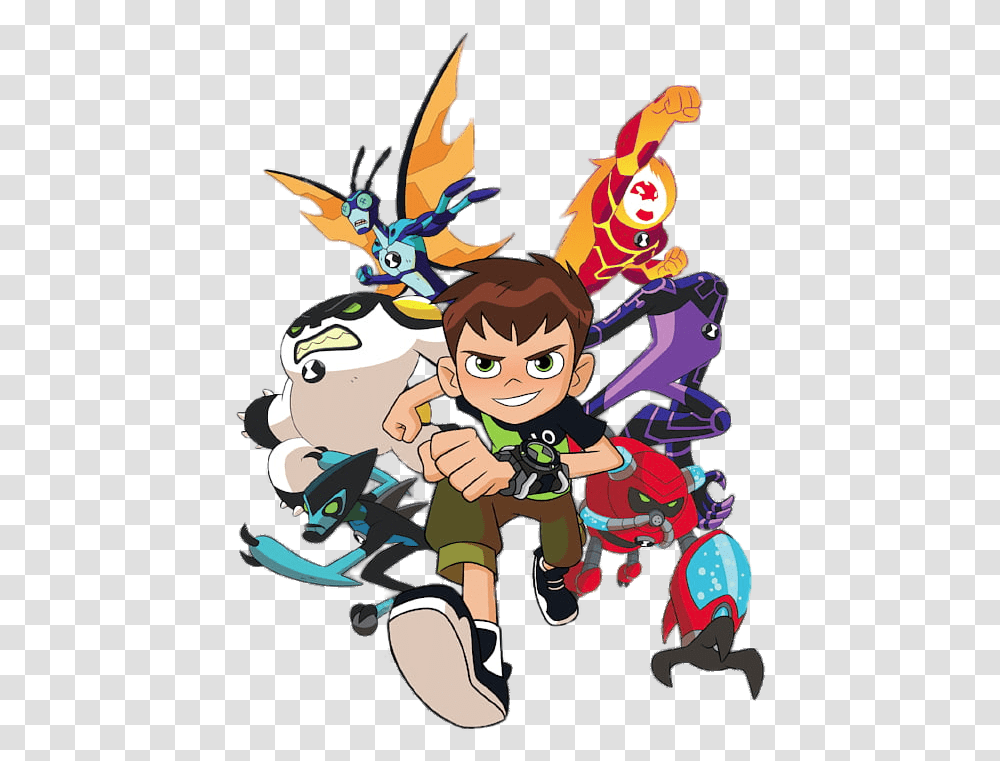 Ben 10 And Aliens Image Alien Background, Person, Human, Graphics, Art Transparent Png