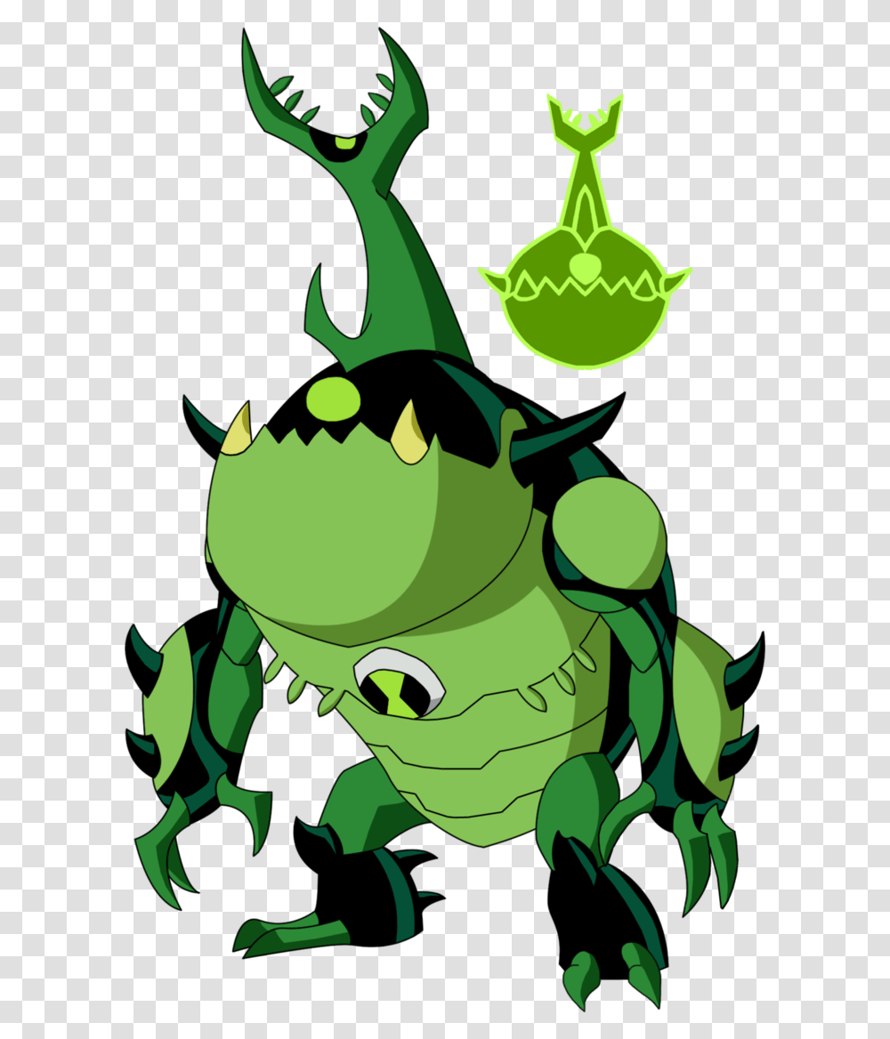 Ben 10 Omniverse Biomnitrix Unleashed, Green, Plant, Animal, Insect Transparent Png
