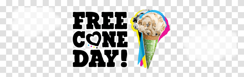 Ben Amp Jerry's Free Cone Day, Cream, Dessert, Food, Creme Transparent Png