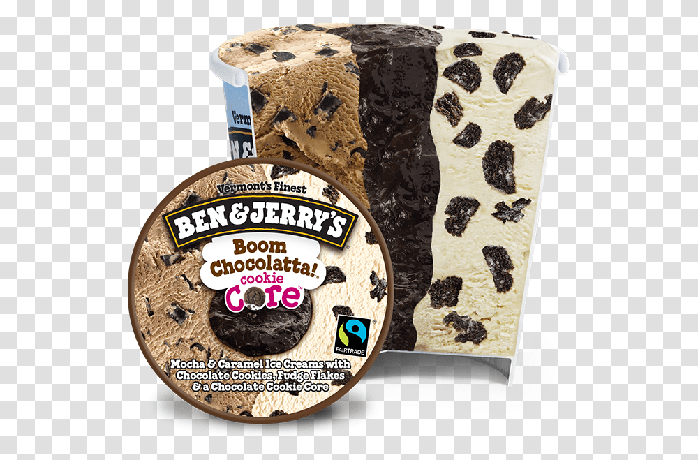 Ben And Jerry S Ben And Jerry's Ice Cream, Dessert, Food, Paper, Rug Transparent Png