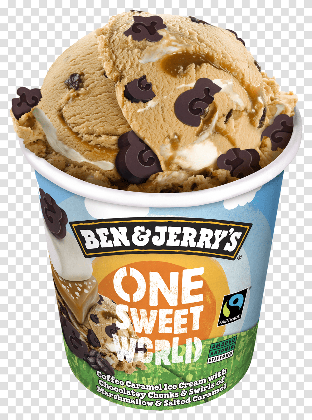Ben And Jerry's Ben & Jerry One Love Full Size Ben And One Sweet World Transparent Png
