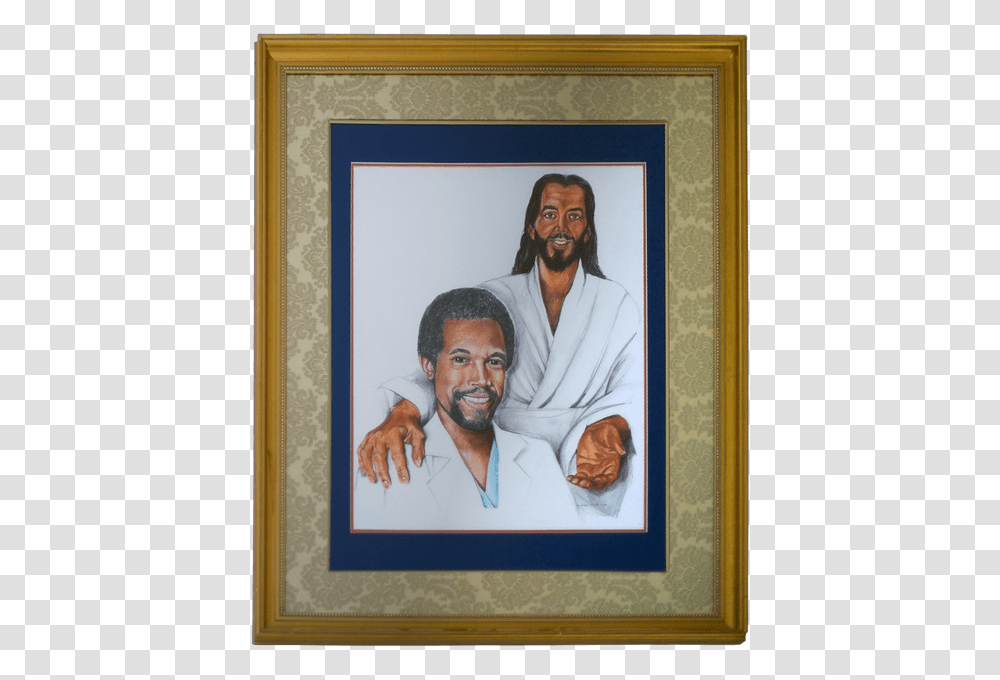 Ben Carson Jesus Painting, Person, Face Transparent Png